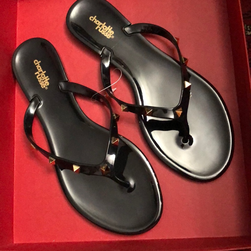 NEW CHARLOTTE RUSSE SANDALS SIZE 8 - Picture 3 of 5